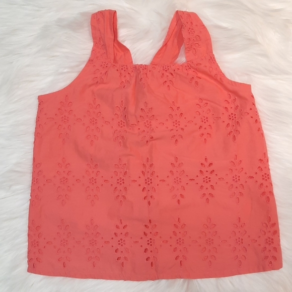 Girls 2pc Matching Set - Eyelet/Floral Print - Size: 8-12 - Picture 3 of 12